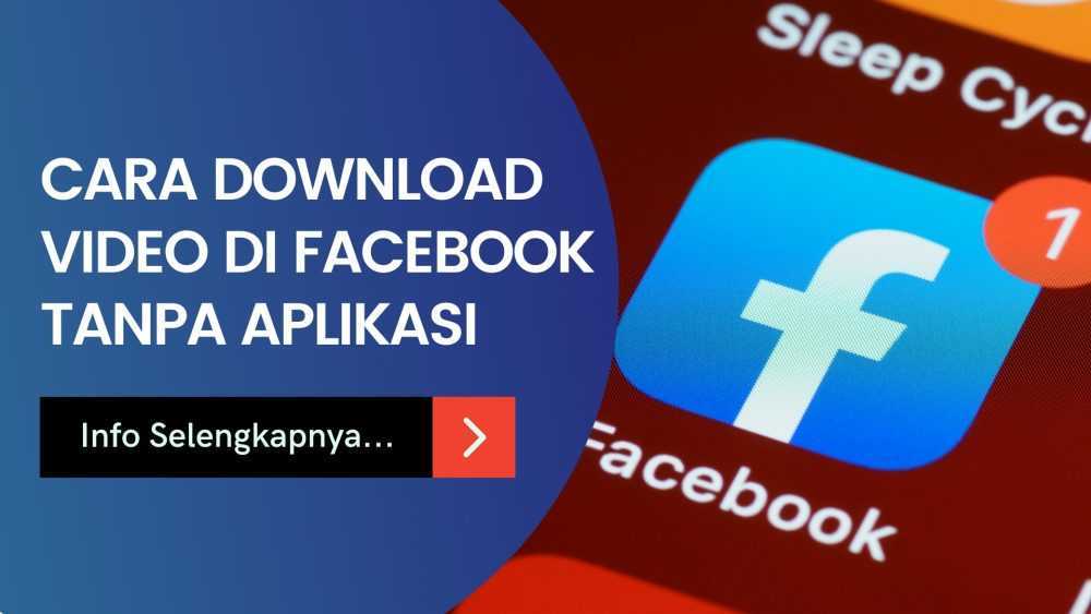 Cara Download Video di Facebook Tanpa Aplikasi