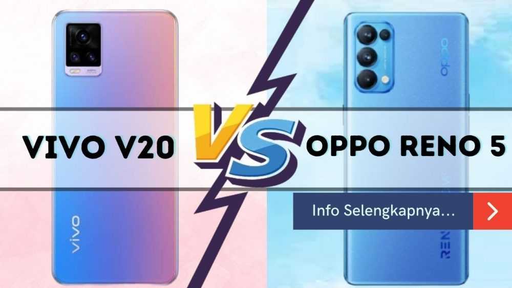 OPPO Reno5 5G vs vivo V20