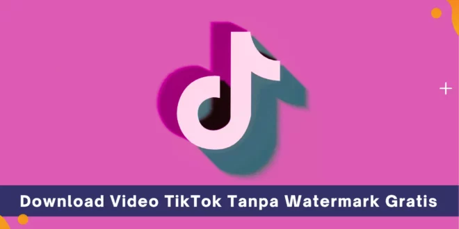 Cara Download Video TikTok Tanpa Watermark Gratis