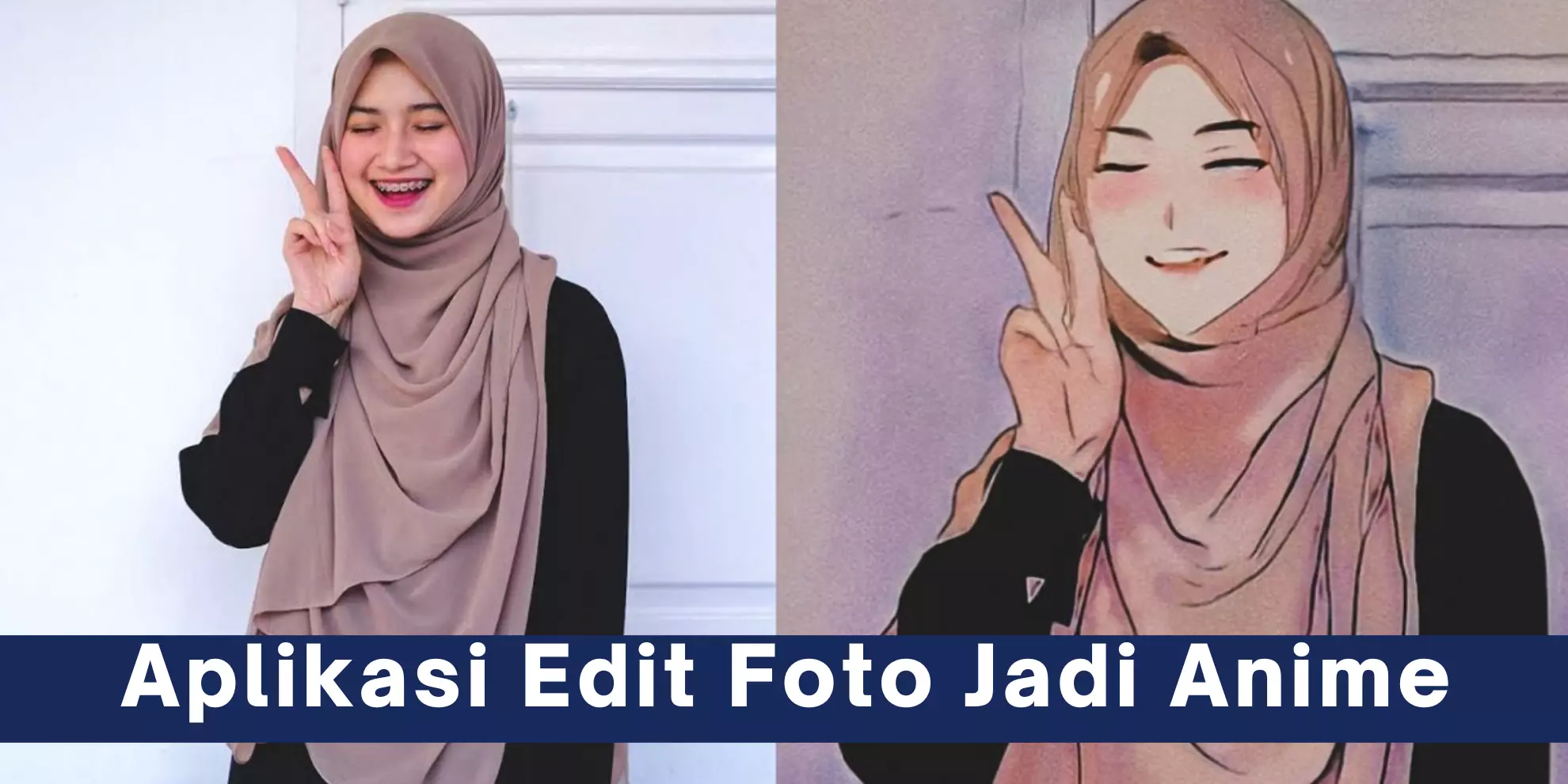 Aplikasi Edit Foto Jadi Anime