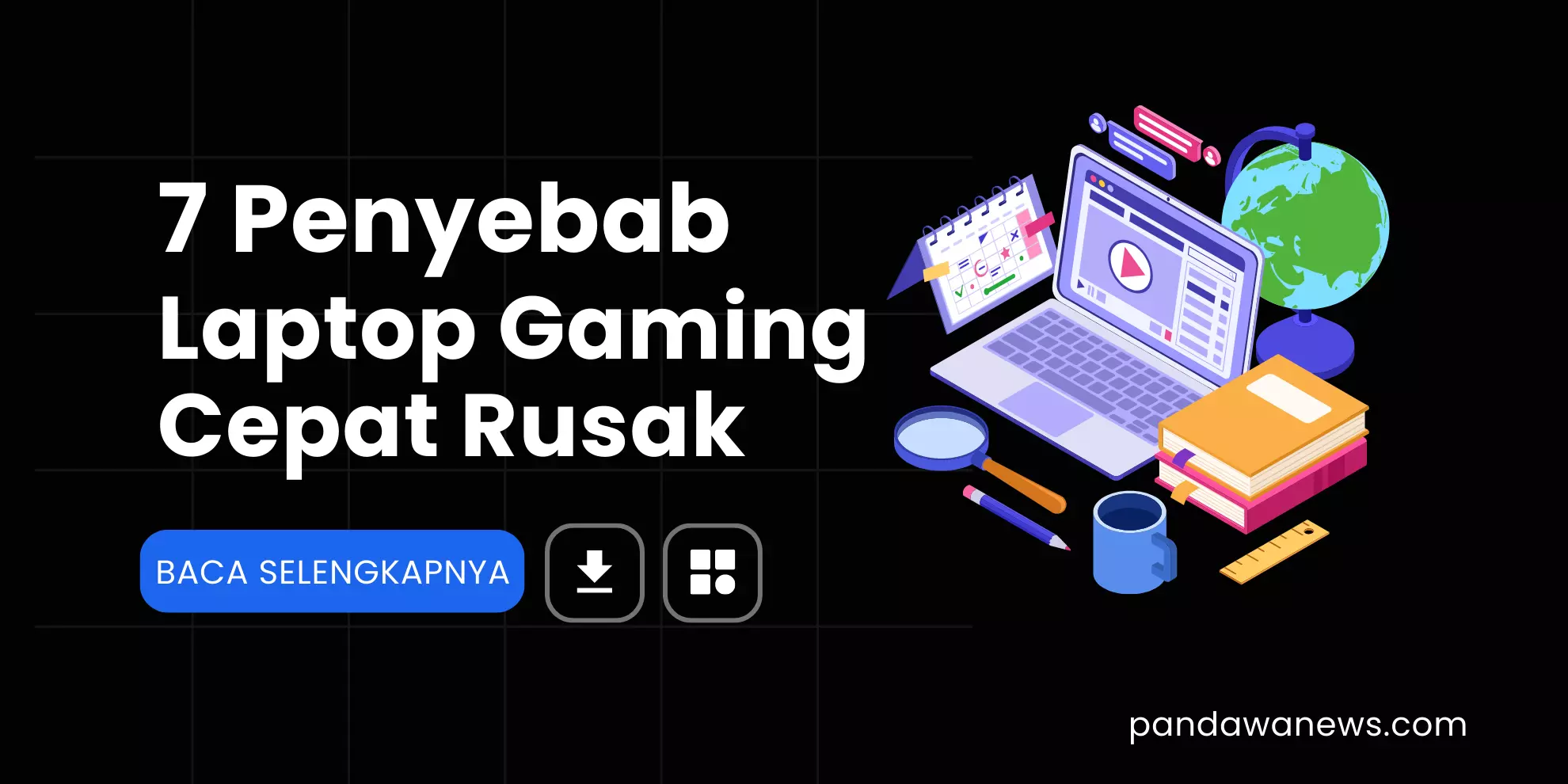 Laptop gaming cepat rusak
