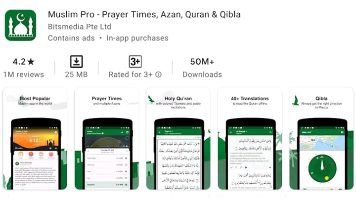 Aplikasi Muslim Pro Gratis